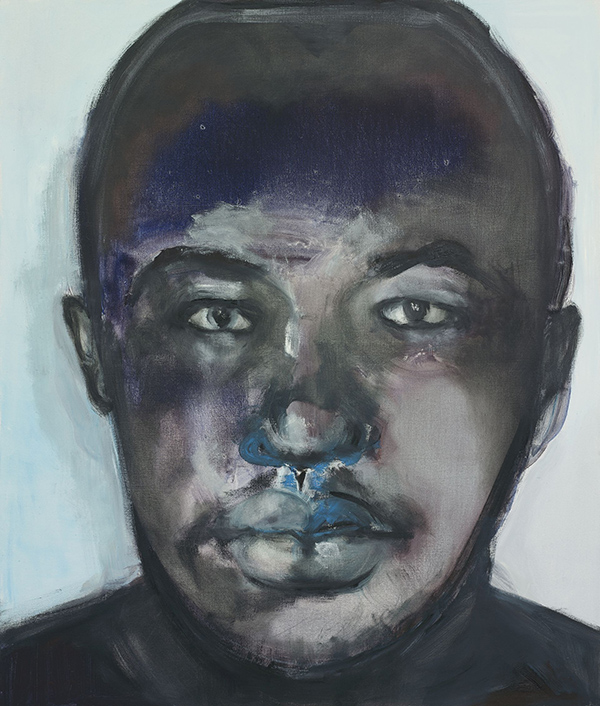 Marlene Dumas | Moshekwa, 2006 | Oil on canvas, 130 × 100 cm - contemporary drawing, contemporary art