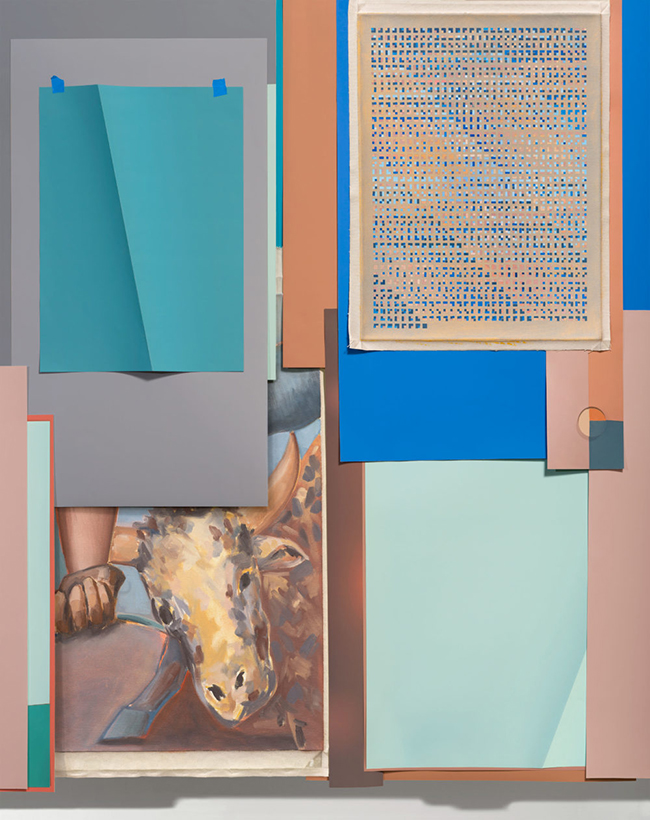 John Houck | Bullseyes, 2017 | Archival pigment print, 53 13/16 x 42 13/16 x 2 inches Edition of 2 + 1 AP