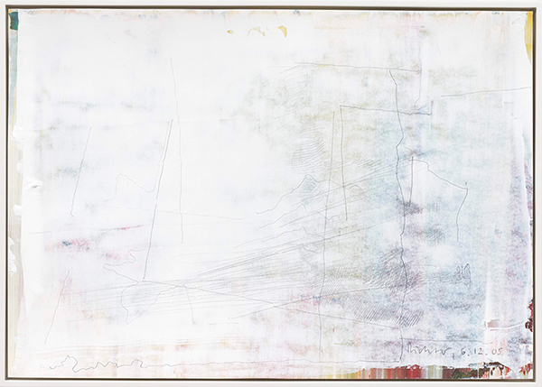Gerhard Richter
Snow White, 2005
Acrylic and graphite on offset print
22.5 × 32 cm