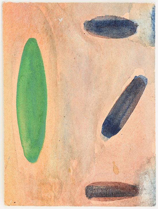Raoul De Keyser - Untitled, 1999 / watercolour on paper - contemporary drawings, drawings, work on paper, art on paper