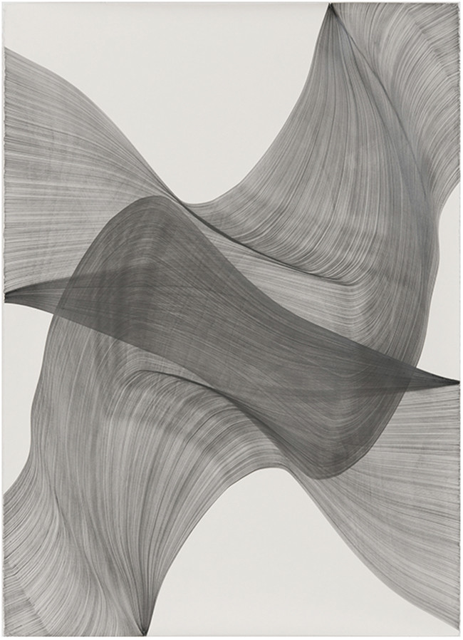 Thomas Müller Untitled (MS 16/01), 2015, pencil on arches paper - contemporary drawing, drawings, work on paper