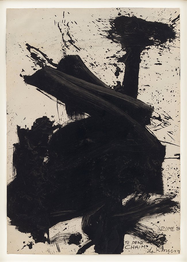 drawing Willem de Kooning Untitled, 1959 Ink on paper - drawings, contemporary drawing, work on paper, contemporary art, art on paper