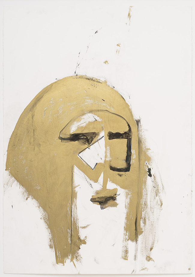 Marisa Merz Senza titolo, undated Mixed media on paper 100 x 71 cm