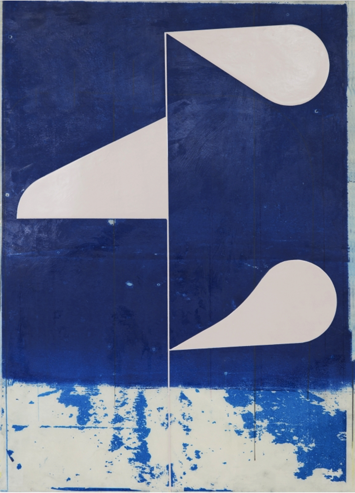 Katrin Bremermann MD2012, 2012 lacquer on waxed paper 57 x 41 cm