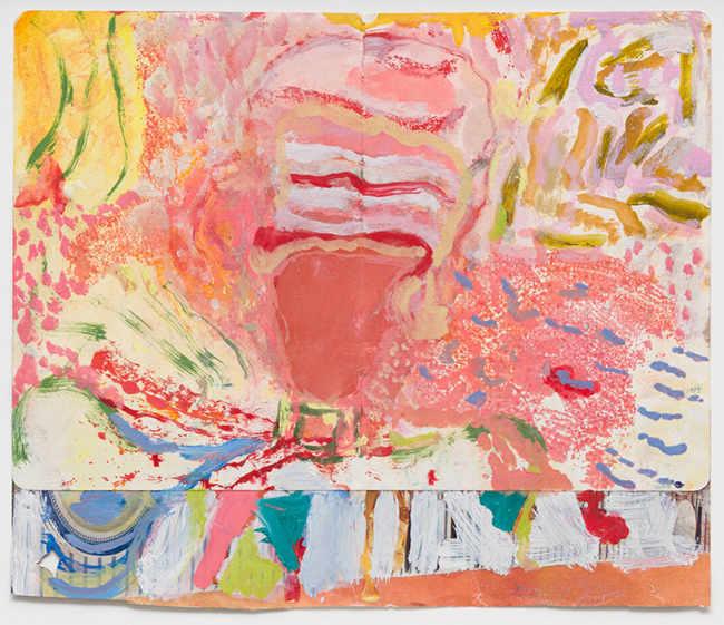 Lorna Robertson Electric bakery, 2024 Collage and oil on paper 21.7 x 25.2 cm